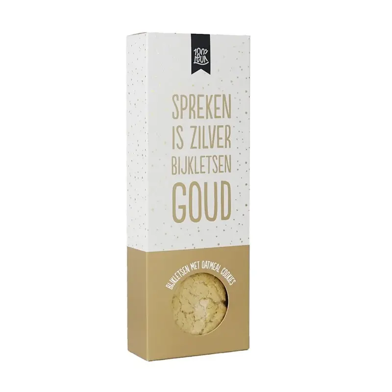 Oatmeal cookies – Spreken is zilver, bijkletsen goud