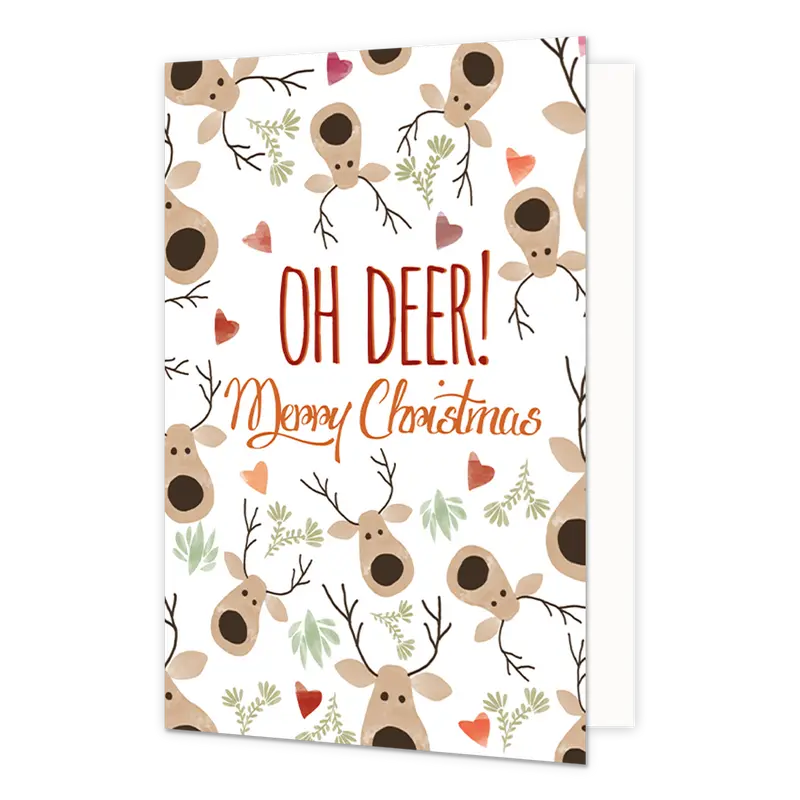 Oh deer! Merry christmas - 8 stuks