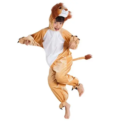 Onesie leeuw pluche (max. 1.40m)