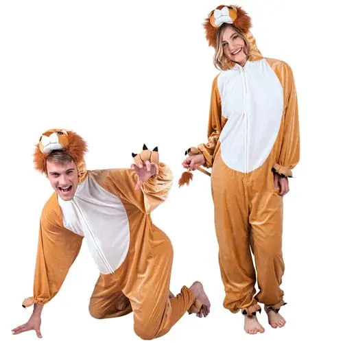 Onesie leeuw pluche (max. 1.80m)
