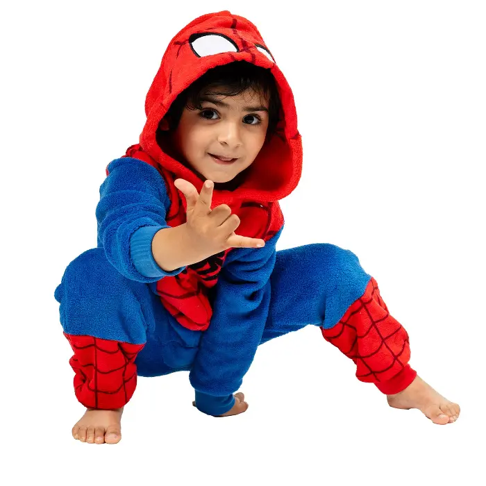 Onesie Spiderman 8-10 jaar