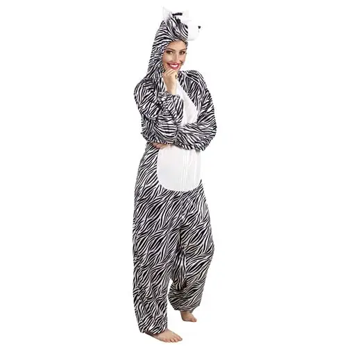 Onesie zebra pluche (max. 1.65m)