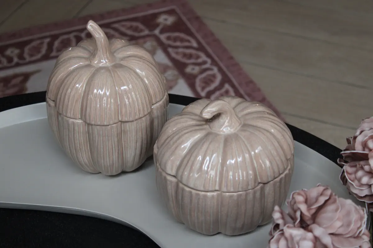 OPBERGBAKJE | POMPOEN | BEIGE | 2 FORMATEN
