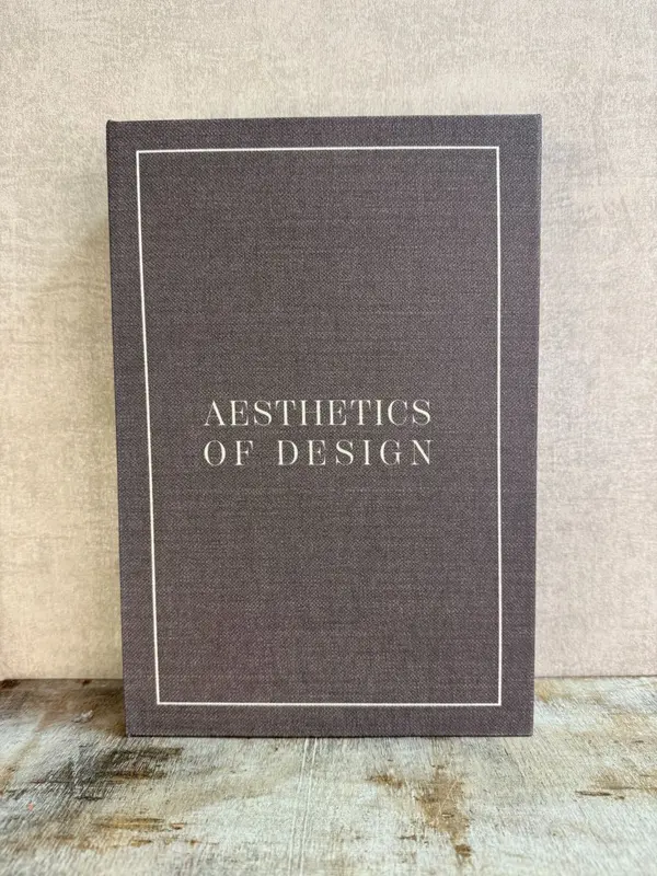 Opbergboek Aesthetics of Design
