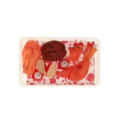 Organen bloederig Halloween beige/rood