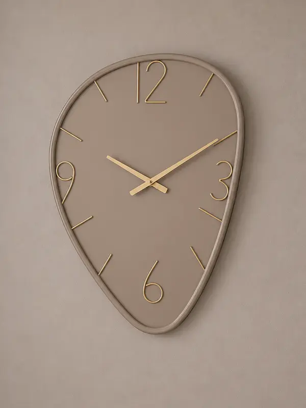 ORGANISCHE KLOK | BEIGE | 56X78X4CM