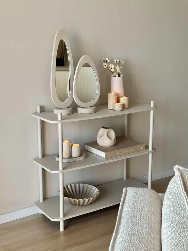 ORGANISCHE SPIEGEL | BEIGE | 2 FORMATEN