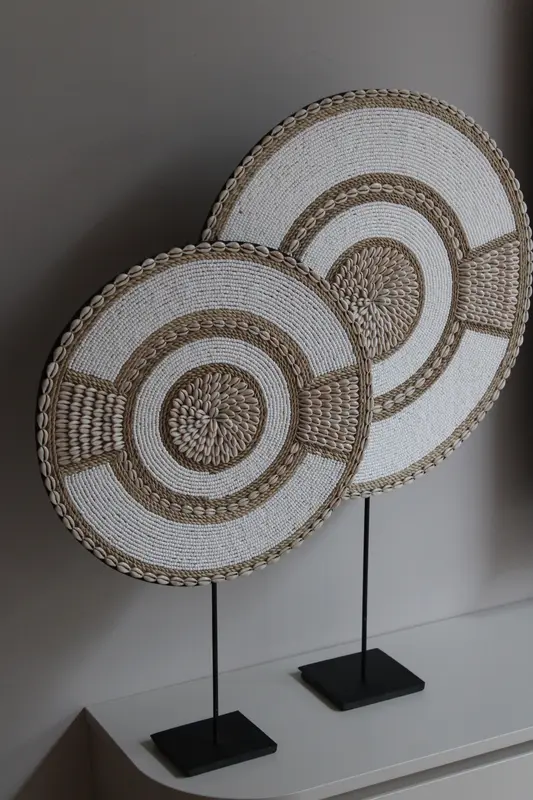 ORNAMENT SCHELP | CRÈME/WIT