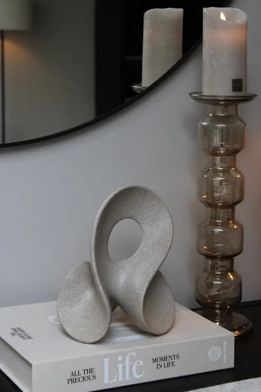ORNAMENT ZAINO | LIGHT & LIVING | TAUPE