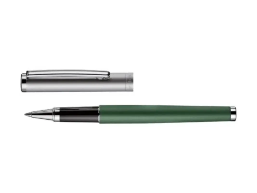 Otto Hutt Design01 matte groen rollerbal