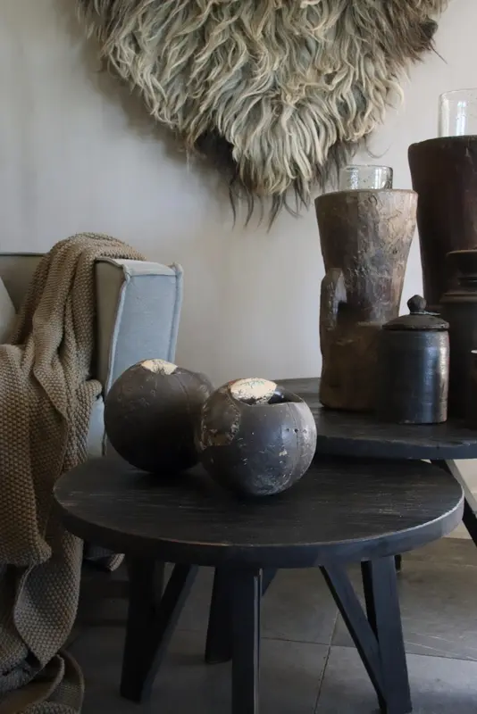 Oude, unieke set Franse bowlingballen