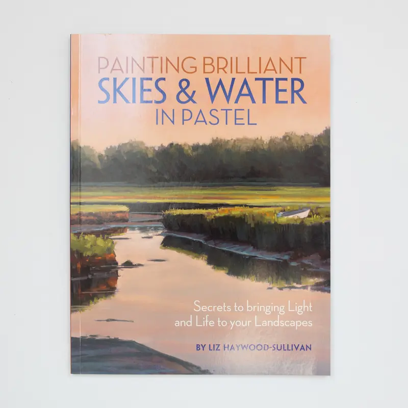 Painting Brilliant Skies & water in pastel door Liz Haywood-Sullivan
