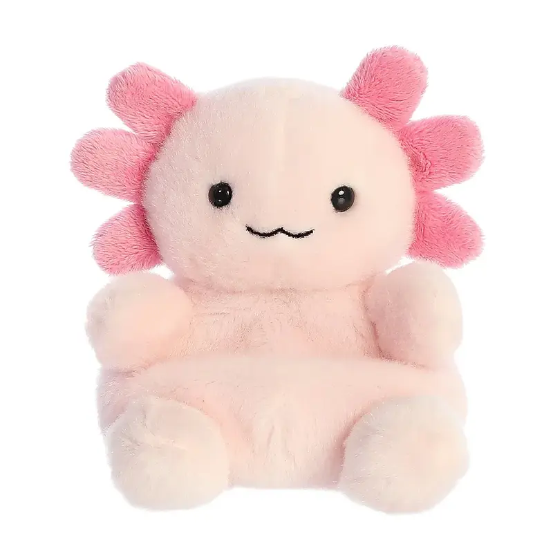 Palm Pals axolotl knuffeltje 13 cm