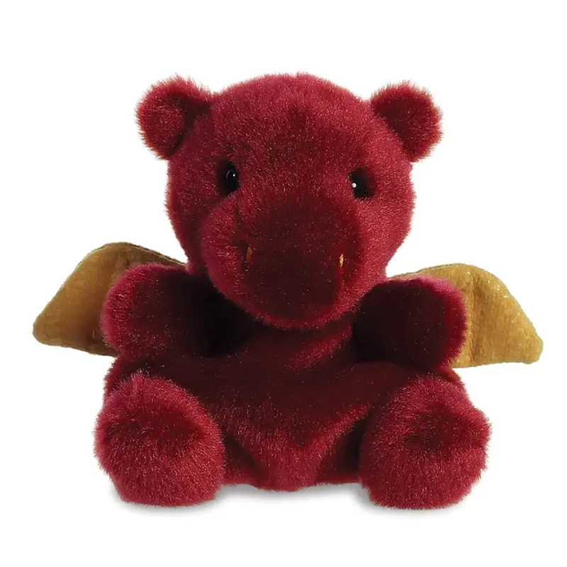 Palm Pals draak knuffeltje 13 cm