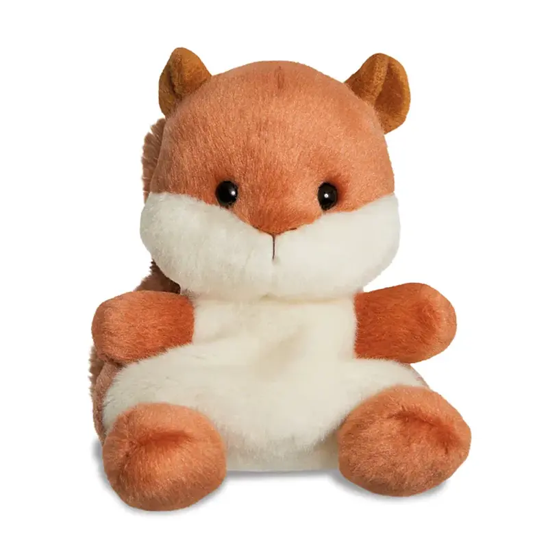Palm Pals eekhoorn knuffeltje 12 cm
