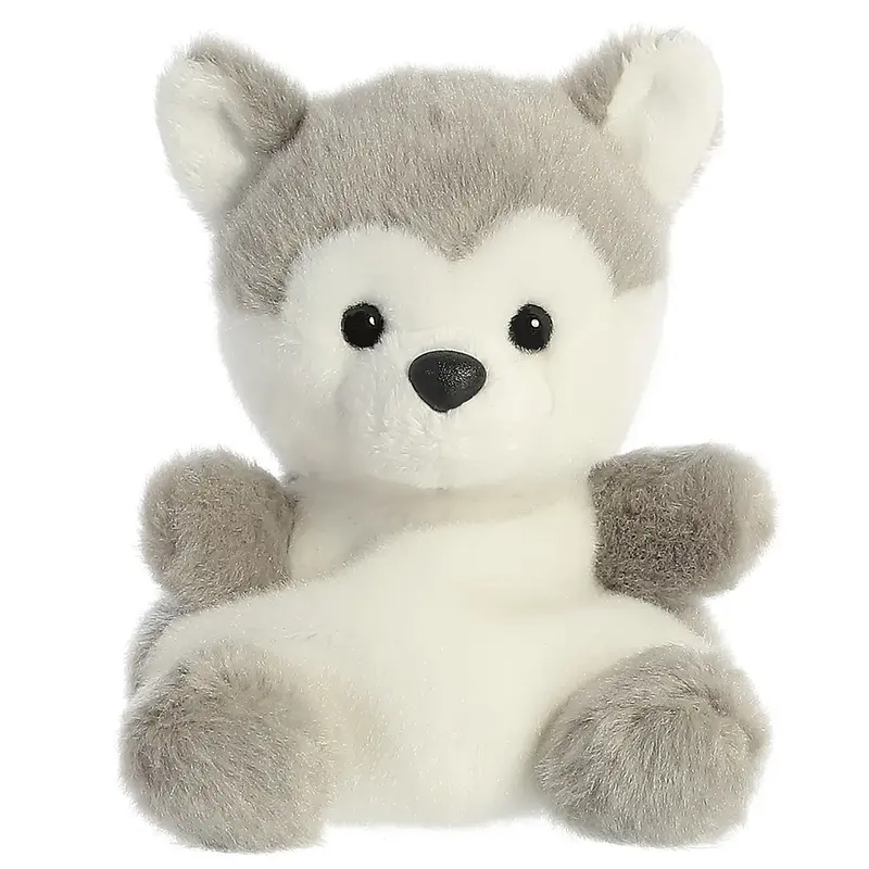 Palm Pals husky knuffeltje 13 cm