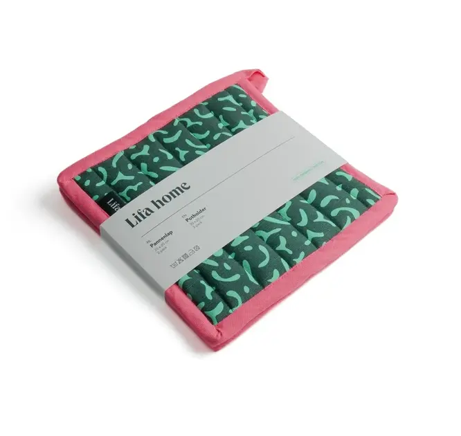 Pannenlappen Set Vivid Green Green - set van 2