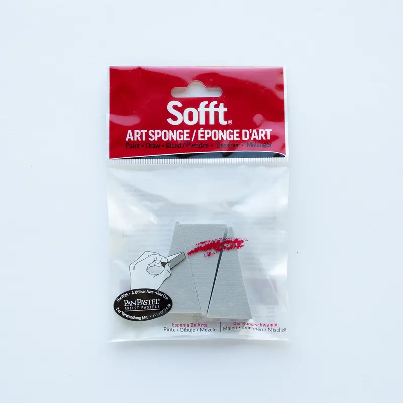 PanPastel Sofft Tools Art Sponge Bar (Wedge) 3 stuks