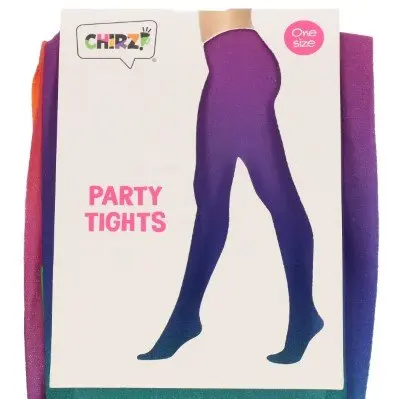 Panty regenboog one size