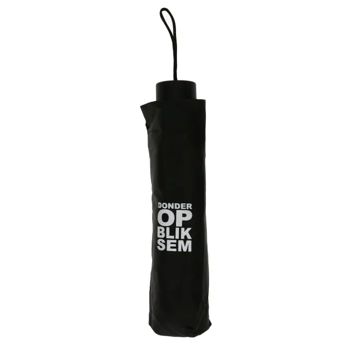 Paraplu donder op bliksem zwart/wit