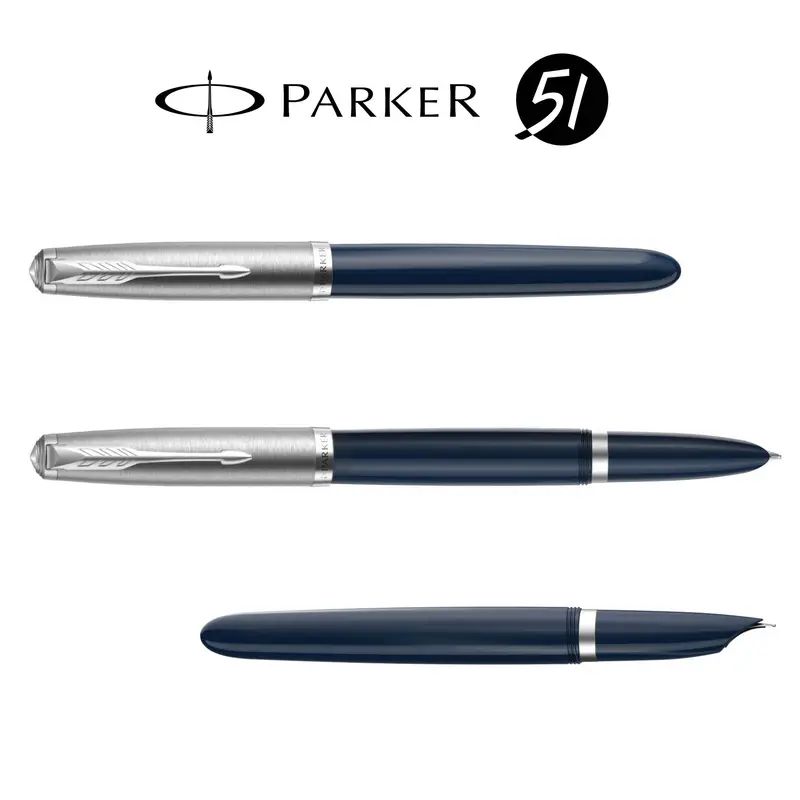 Parker 51 midnight blue CT vulpen