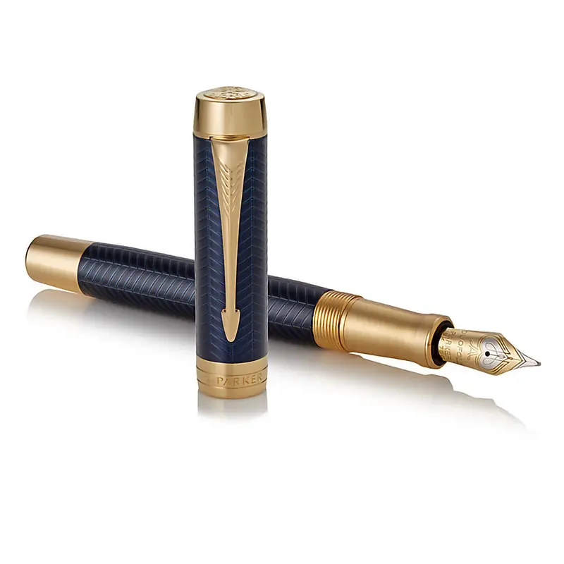 Parker Duofold Prestige Blue Chevron GT vulpen