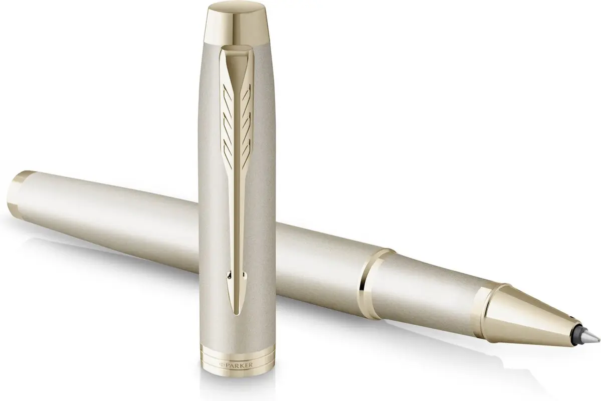 Parker IM Monochrome Champagne roller