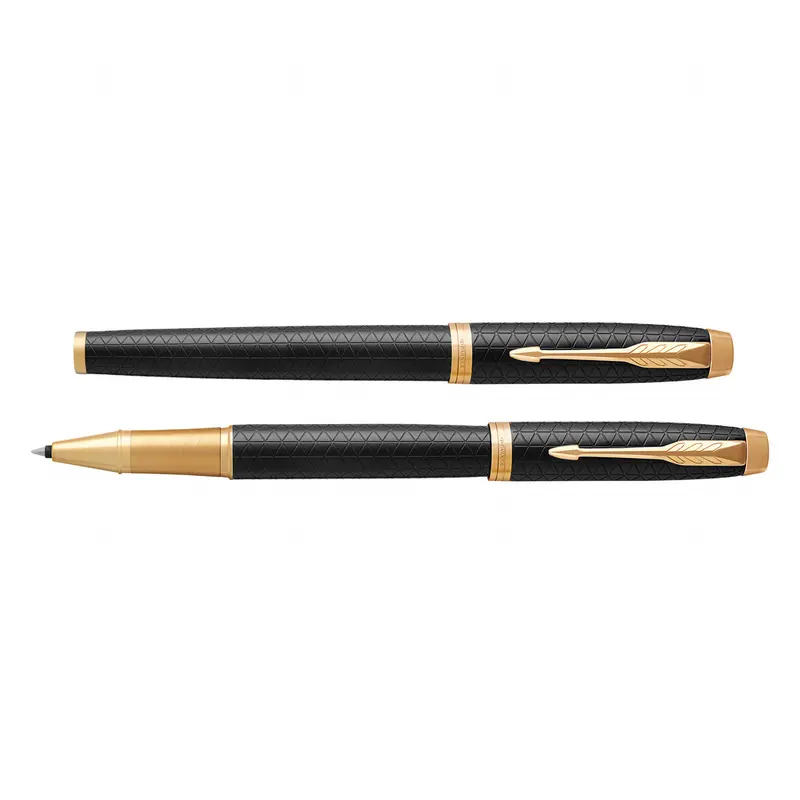 Parker IM Premium Black Gold GT roller