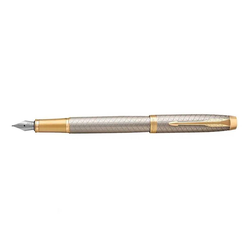 Parker IM Premium warm grey GT vulpen