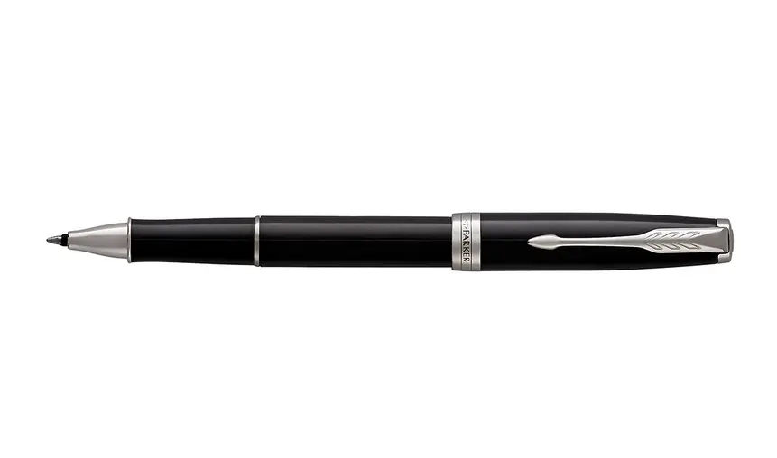 Parker Sonnet Black Lacquer CT Rollerbal