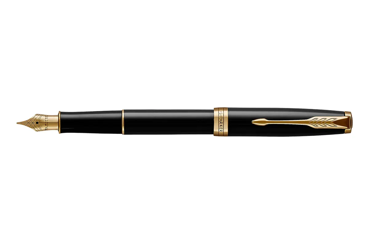 Parker Sonnet Black Lacquer GT Vulpen