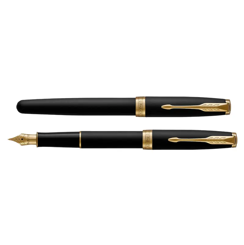 Parker Sonnet Matt Black GT vulpen