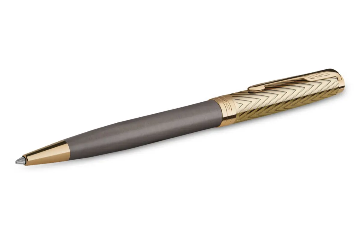 Parker Sonnet Pioneers Collection Arrow Grey Lacquer GT Balpen