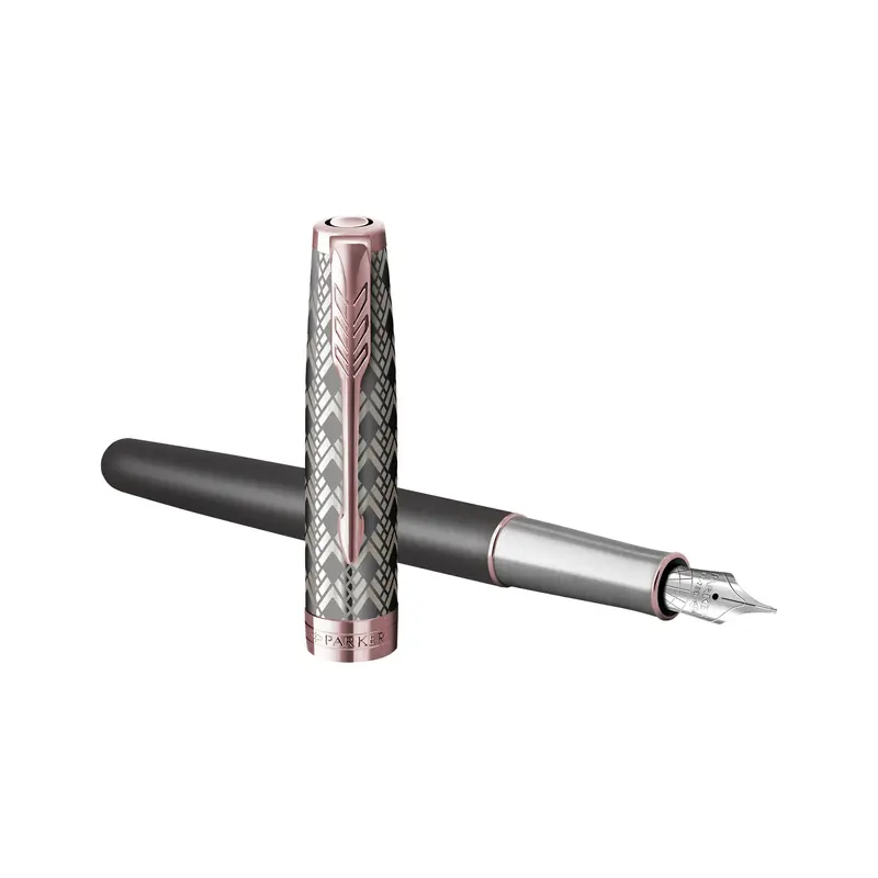 Parker Sonnet Premium Metal & Grey Lacquer CT vulpen