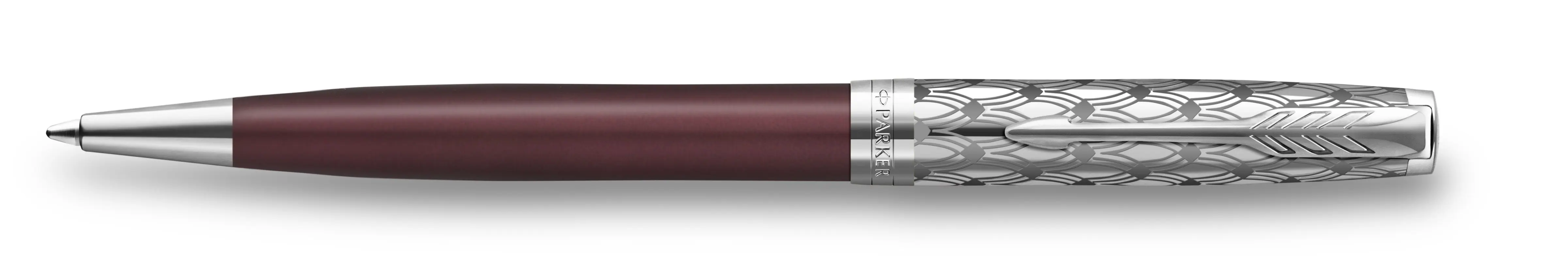 Parker Sonnet Premium Metal & Red Lacquer CT balpen