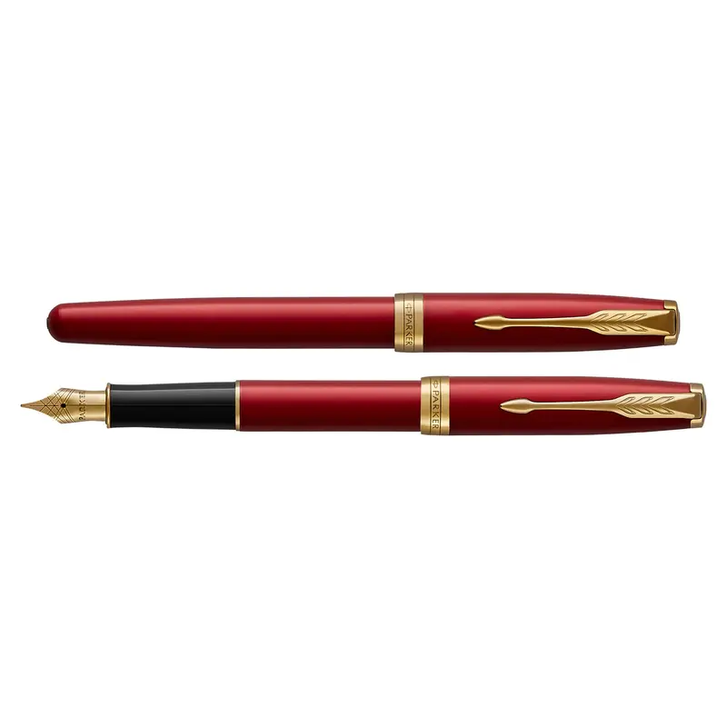 Parker Sonnet Red Lacquer GT vulpen