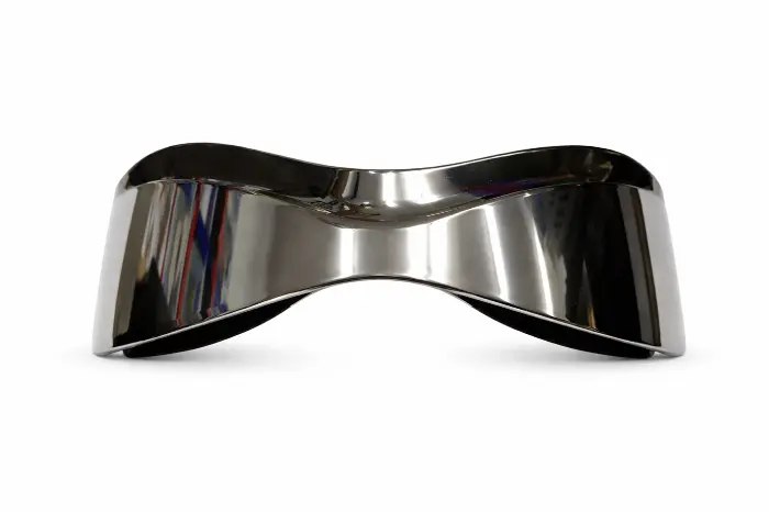 Partybril alien - zilver