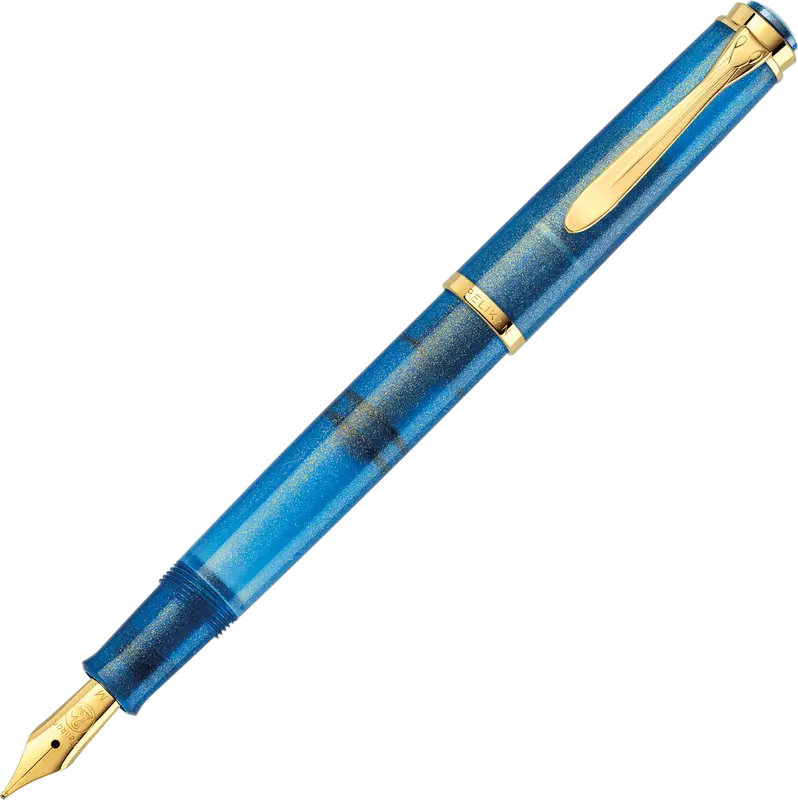 Pelikan Classic M200 Golden Lapis SET