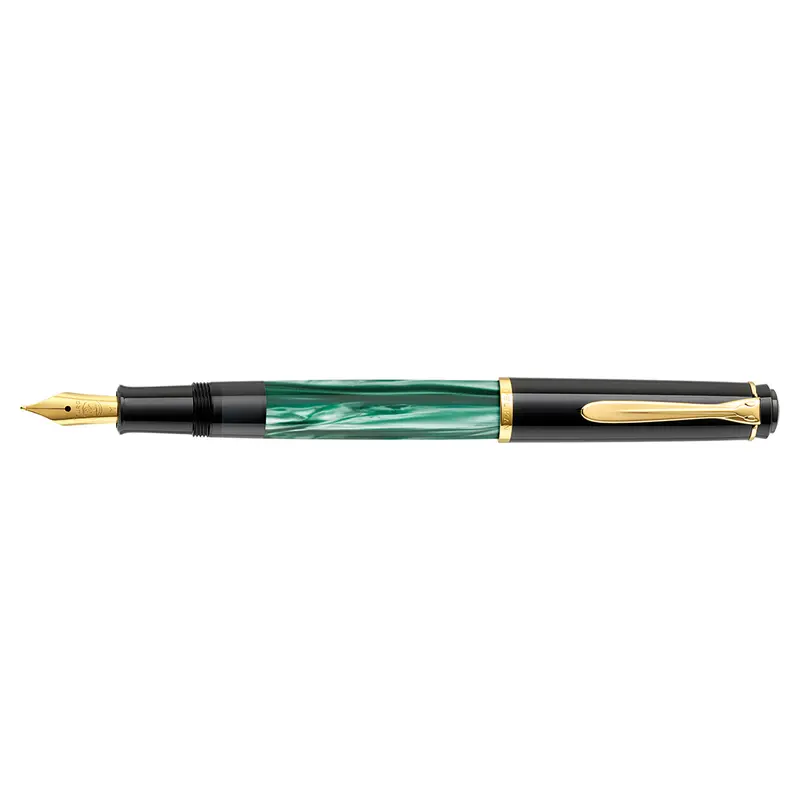 Pelikan Classic M200 groen-gemarmerd vulpen