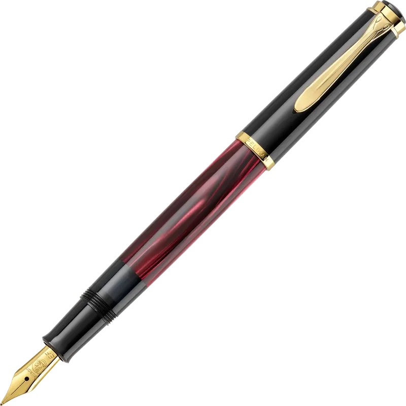 Pelikan Classic M200 Red Marbled fountain pen