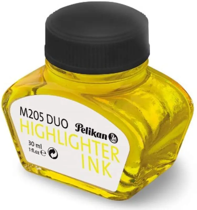 Pelikan Highlighter inkt geel 30ml