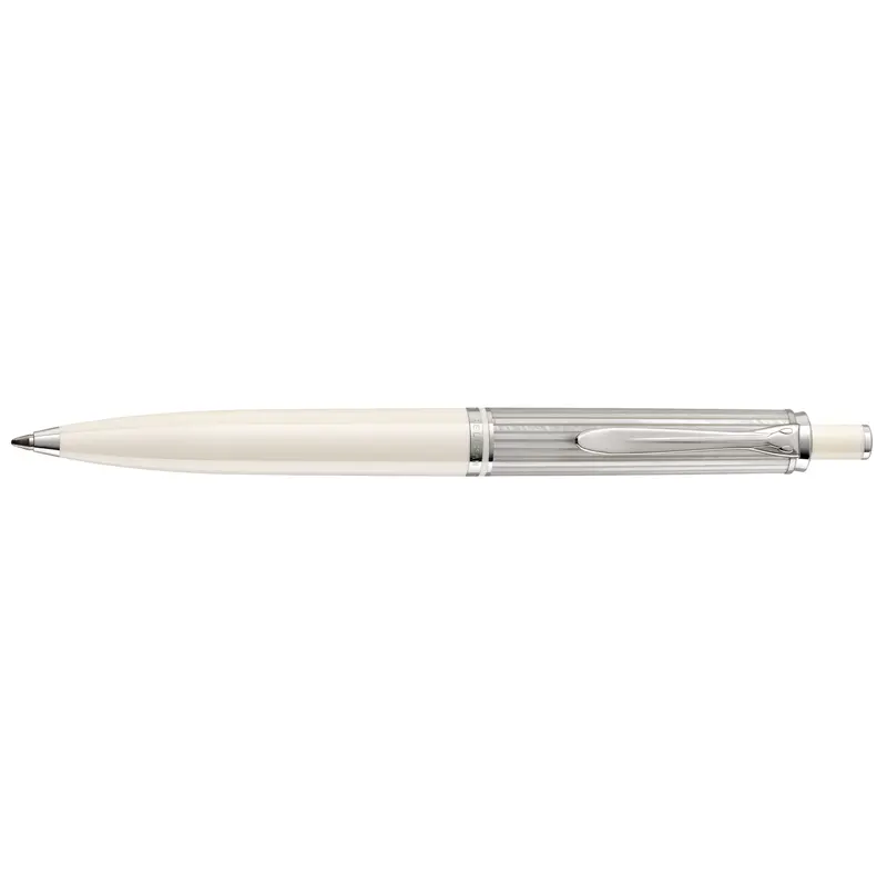Pelikan K405 Silver White Siver balpen