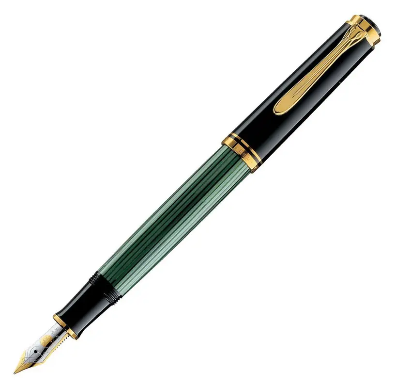 Pelikan M400 black/green fountain pen