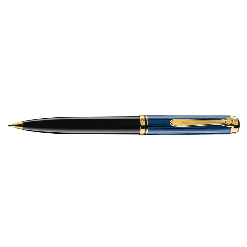 Pelikan Souverän K800 Zwart/Blauw balpen
