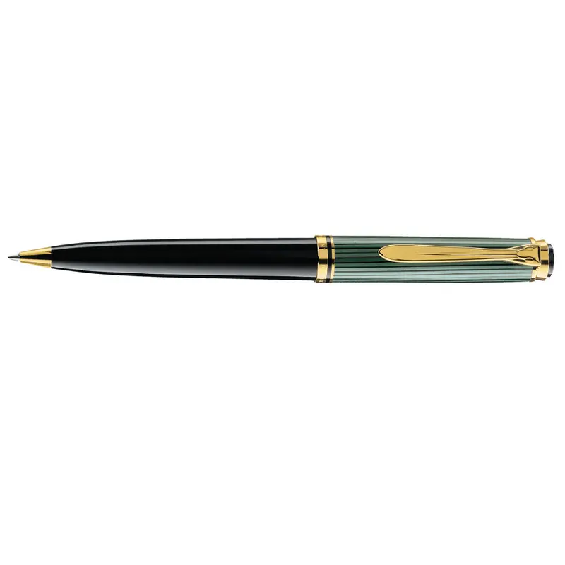 Pelikan Souverän K800 Zwart/Groen balpen