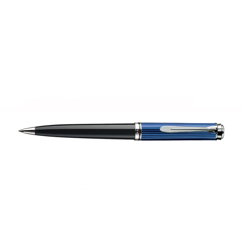 Pelikan Souverän K805 zwart/blauw balpen