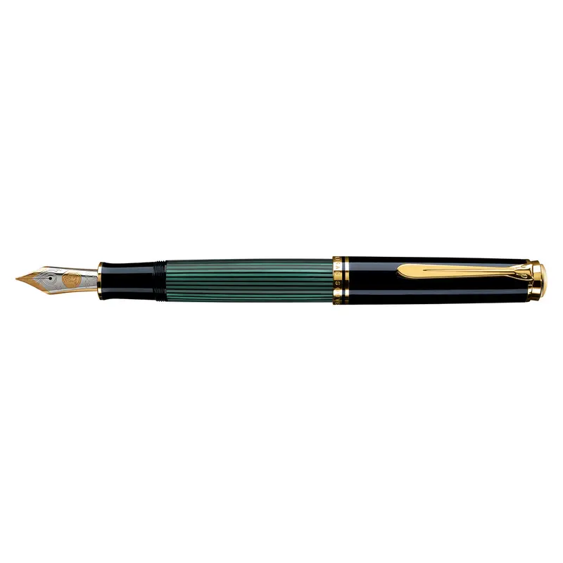 Pelikan Souverän M1000 Zwart/Groen vulpen