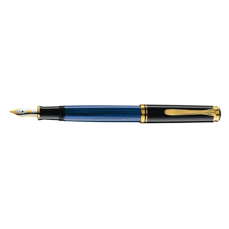 Pelikan Souverän M400 Zwart/Blauw vulpen