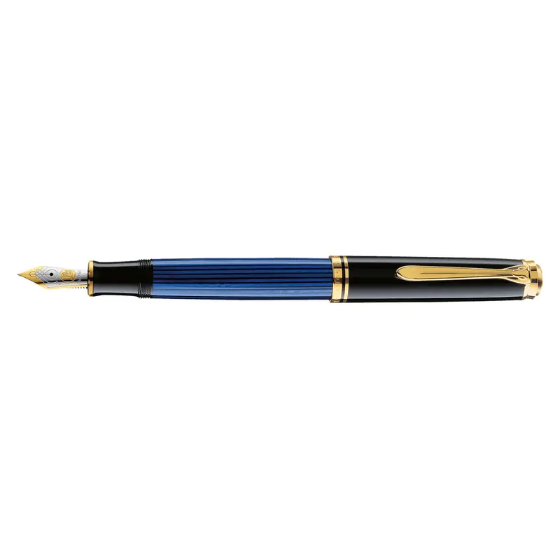 Pelikan Souverän M600 Zwart/Blauw vulpen