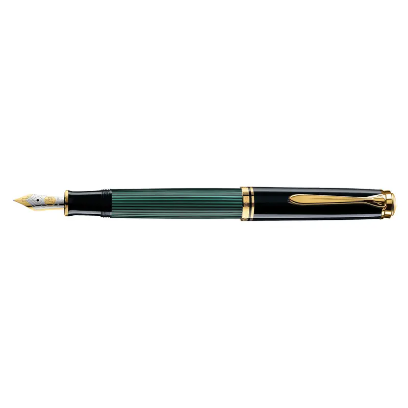 Pelikan Souverän M600 Zwart/Groen vulpen